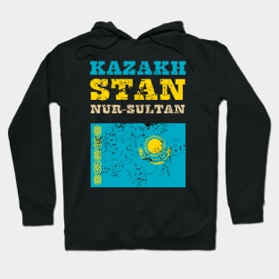 Flag of Kazakhstan Hoodie